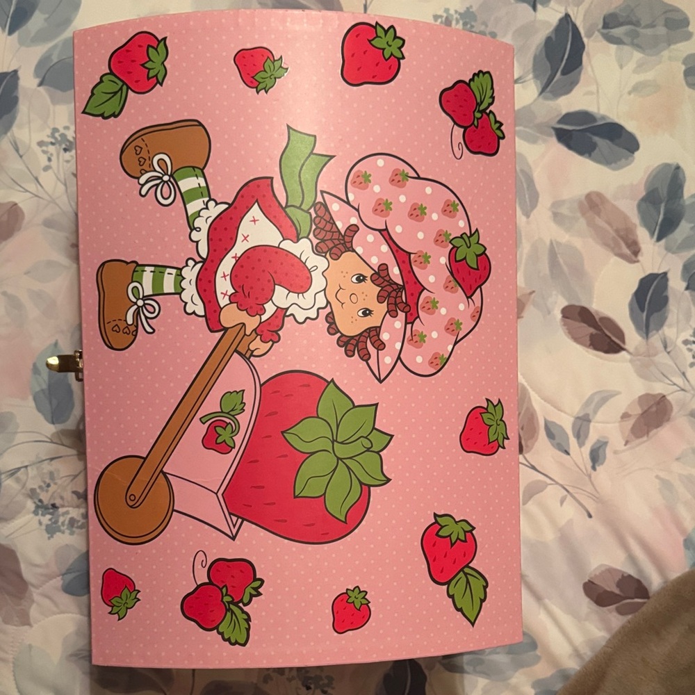 Pink Strawberry Shortcake Jewelry Box